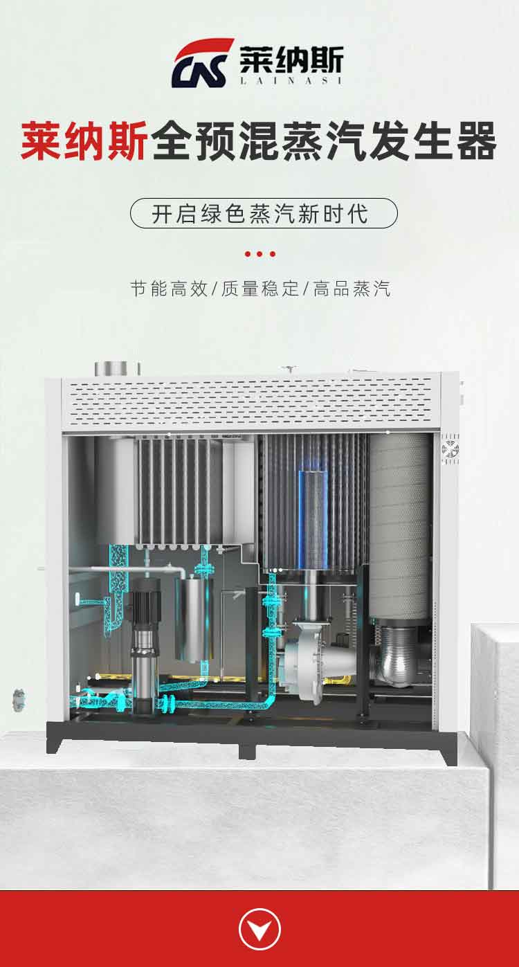 0.5吨全预混蒸汽发生器